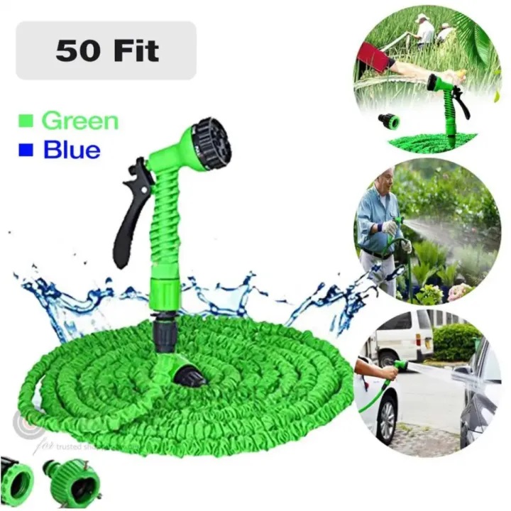 Portable Magic Hose Pipe Water Pipe For Garden Wash Car Bike With Spray Gun 50 Ft Portable Magic Hose Pipe Water Pipe For Garden Wash Car Bike With Spray Gun 50 Ft