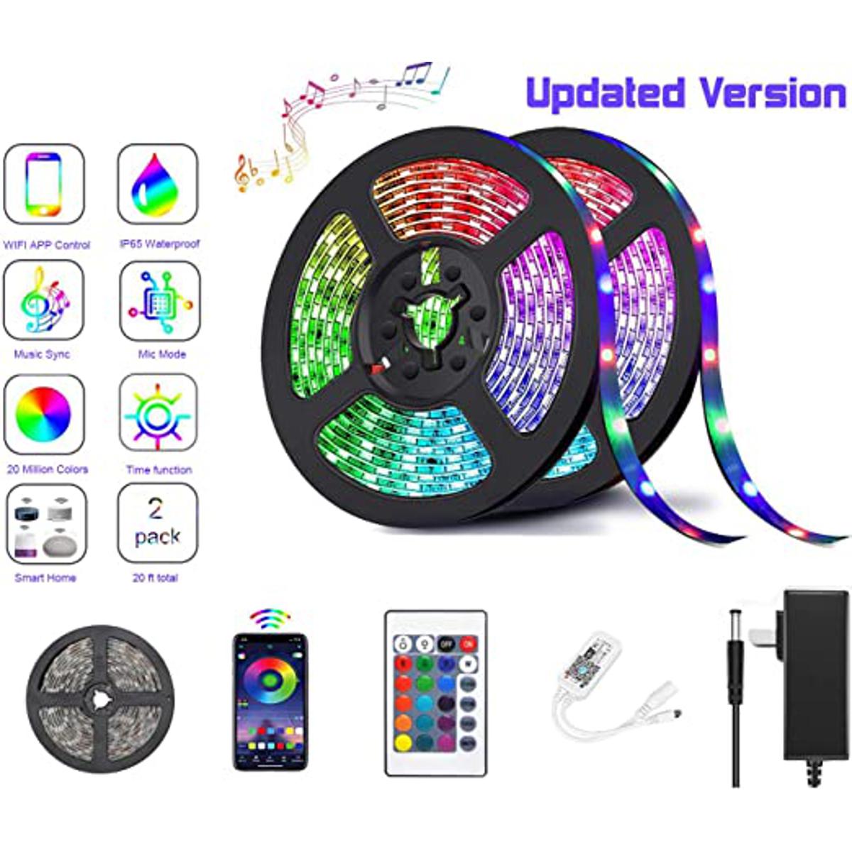16 Feet Remote Control LED Strip Light