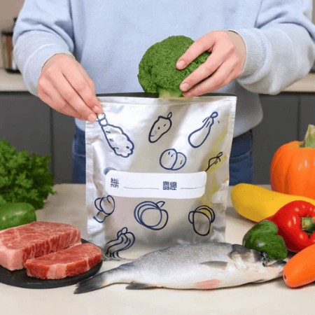 (30 Pis) Aluminum Foil Zip Lock Bag